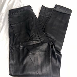 High Quality Leather Pants Skinny fit